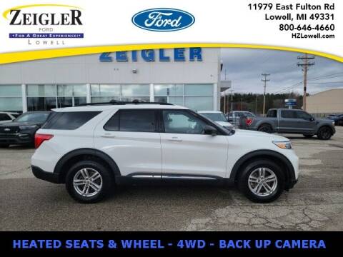 2020 Ford Explorer for sale at Zeigler Ford of Plainwell- Jeff Bishop - Zeigler Ford of Lowell in Lowell MI