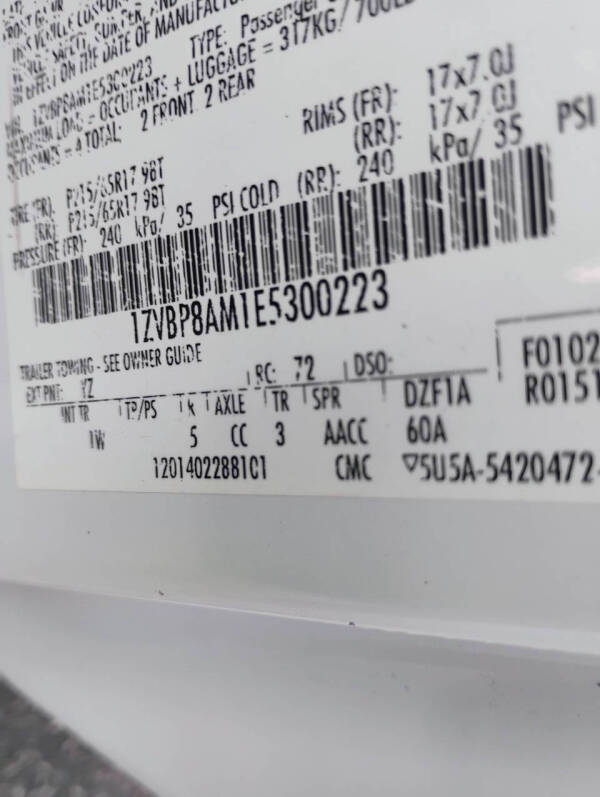 2014 Ford Mustang V6