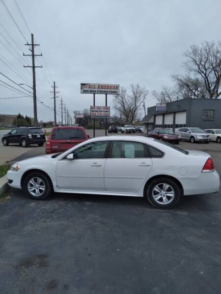 2012 Chevrolet Impala for sale at D and D All American Financing in Warren MI