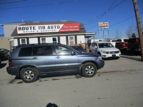 2007 Toyota Highlander for sale at ROUTE 119 AUTO SALES & SVC in Homer City PA