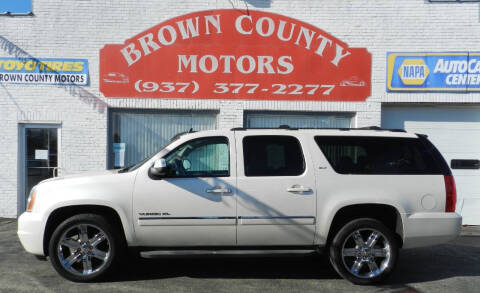 2012 GMC Yukon XL for sale at Brown County Motors in Russellville OH