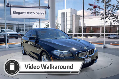 2015 BMW 5 Series for sale at Elegant Auto Sales in Rancho Cordova CA