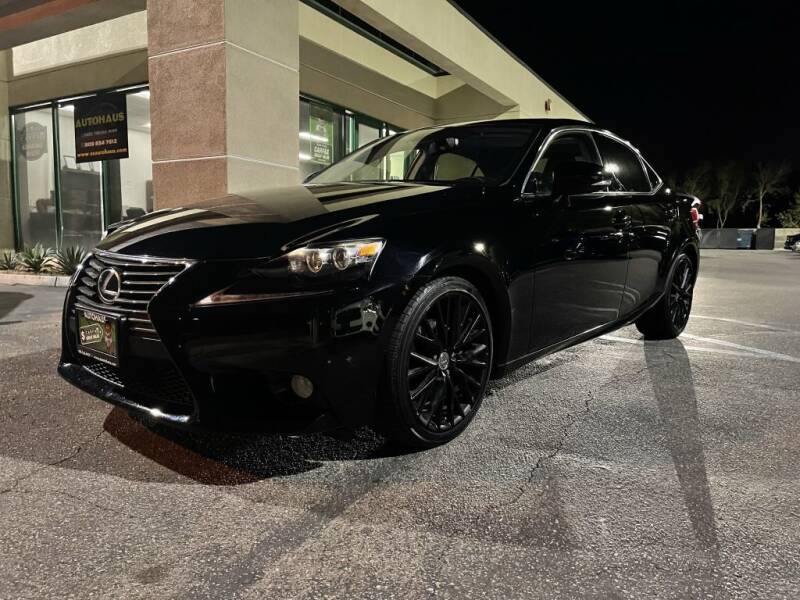 2015 Lexus IS 250 for sale at AutoHaus in Colton CA