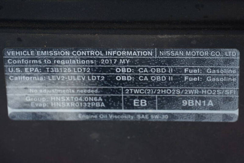 2017 Nissan Frontier SV