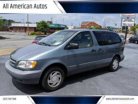 2000 Toyota Sienna for sale at All American Autos in Kingsport TN