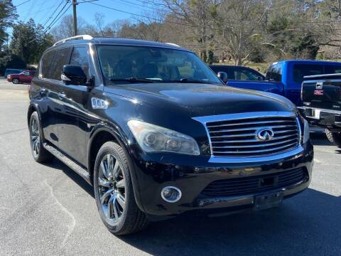 2014 Infiniti QX80 for sale at Luxury Auto Innovations in Flowery Branch GA