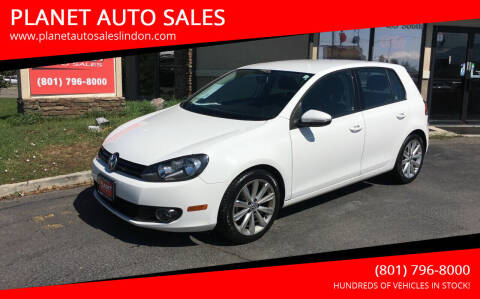 2012 Volkswagen Golf for sale at PLANET AUTO SALES in Lindon UT