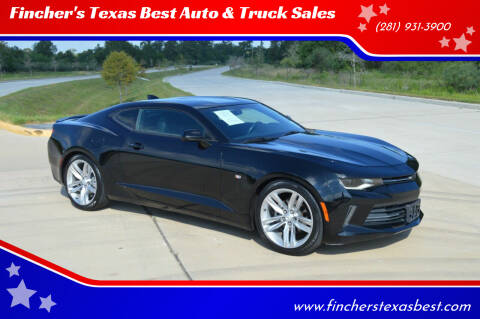 2017 Chevrolet Camaro for sale at Fincher's Texas Best Auto & Truck Sales in Tomball TX