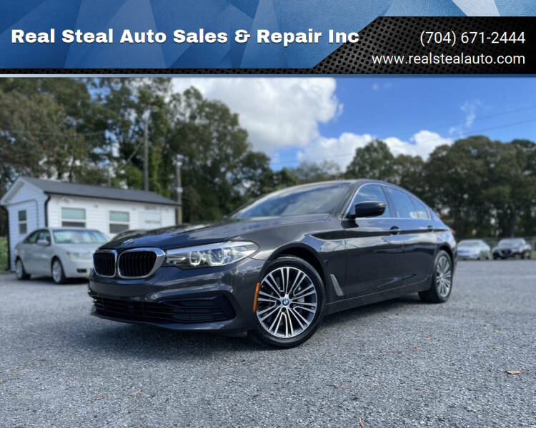 2020 BMW 5 Series for sale at Real Steal Auto Sales & Repair Inc in Gastonia NC