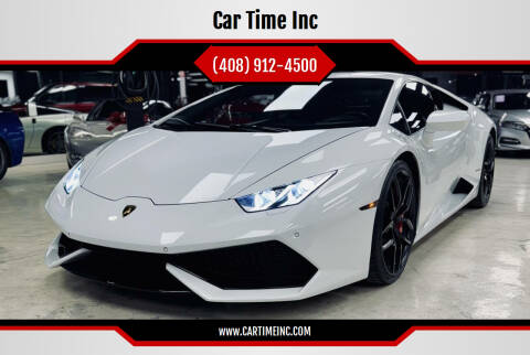 2015 Lamborghini Huracan for sale at Car Time Inc in San Jose CA