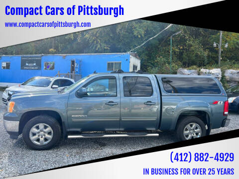 2011 GMC Sierra 1500 for sale at Compact Cars of Pittsburgh in Pittsburgh PA