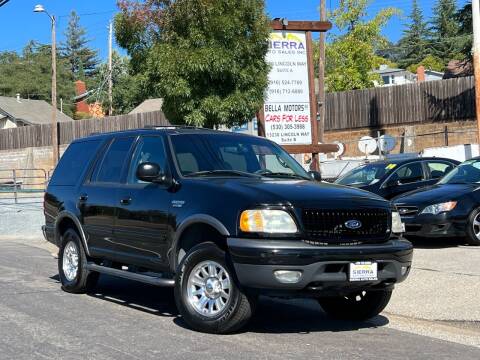 2001 Ford Expedition for sale at Sierra Auto Sales Inc in Auburn CA