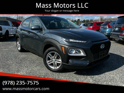 2021 Hyundai Kona for sale at Mass Motors LLC in Worcester MA