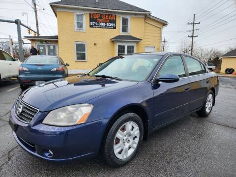 2006 Nissan Altima for sale at Top Gear Motors in Winchester VA