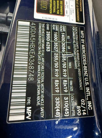 2014 Mercedes-Benz M-Class ML 350 4MATIC