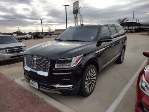 2018 Lincoln Navigator L for sale at Jerry's Buick GMC in Weatherford TX