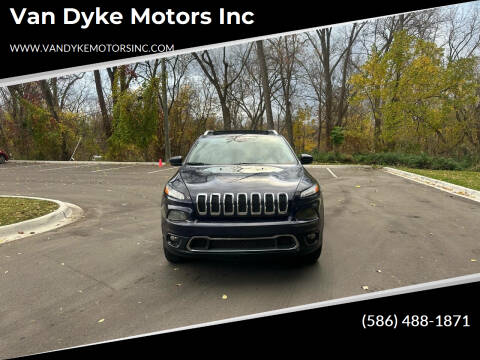 2014 Jeep Cherokee for sale at Van Dyke Motors Inc in Utica MI