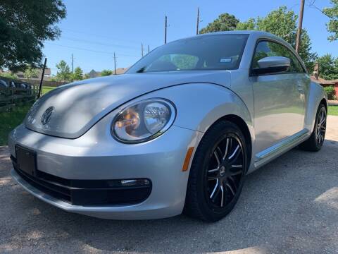 2012 Volkswagen Beetle for sale at CARWIN MOTORS in Katy TX