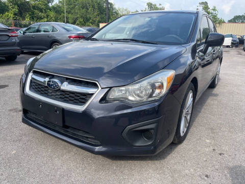 2014 Subaru Impreza for sale at Sam's Auto Sales in Houston TX