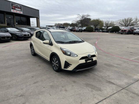2018 Toyota Prius c for sale at KIAN MOTORS INC in Plano TX