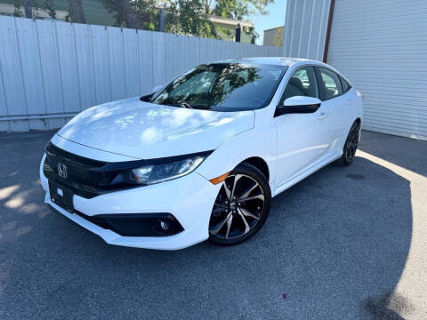 2021 Honda Civic for sale at Auto Selection Inc. in Houston TX