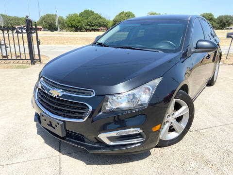 2015 Chevrolet Cruze for sale at Texas Luxury Auto in Cedar Hill TX