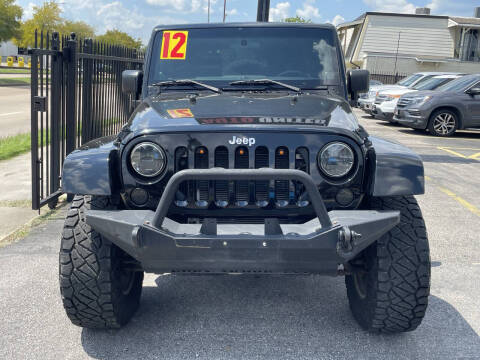 2012 Jeep Wrangler Unlimited Sahara