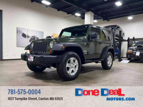 2009 Jeep Wrangler for sale at DONE DEAL MOTORS in Canton MA
