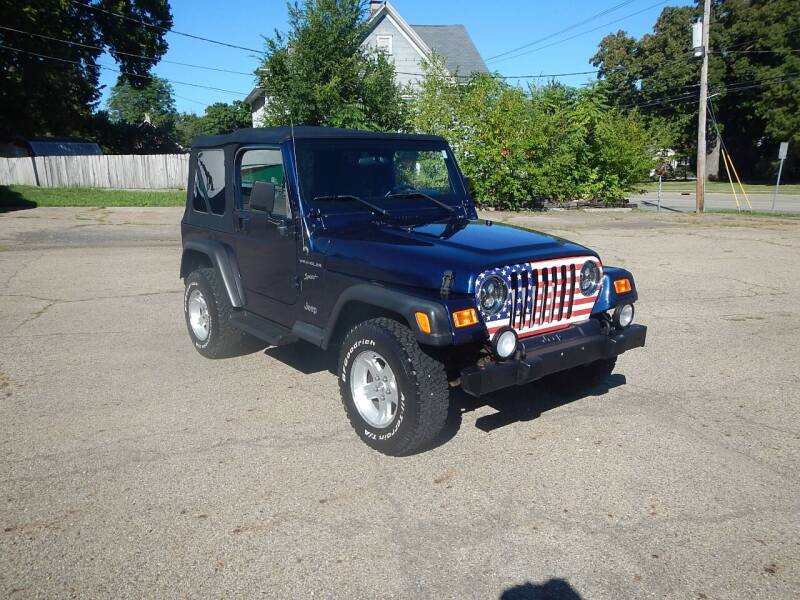 2002 Jeep Wrangler for sale at Perfection Auto Detailing & Wheels in Bloomington IL