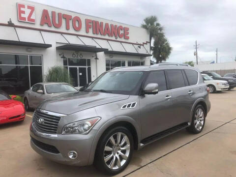 2013 Infiniti QX56 for sale at EZ Auto Finance in Houston TX