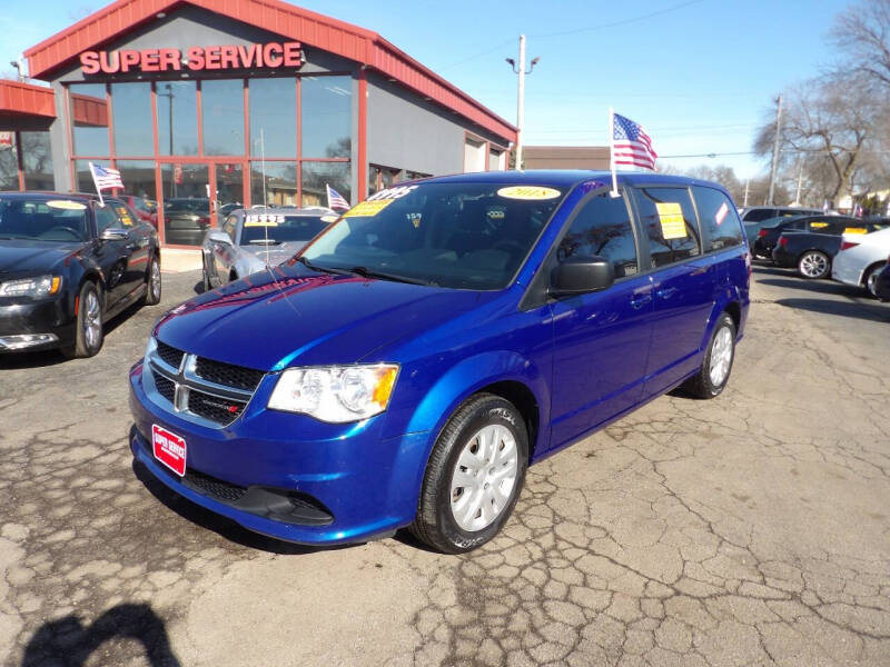 2018 Dodge Grand Caravan for sale at Super Service Used Cars in Milwaukee WI