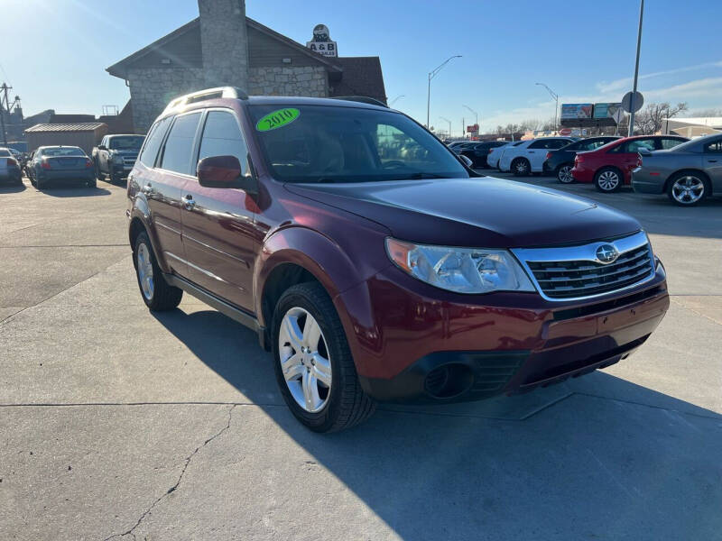 2010 Subaru Forester for sale at A & B Auto Sales LLC in Lincoln NE