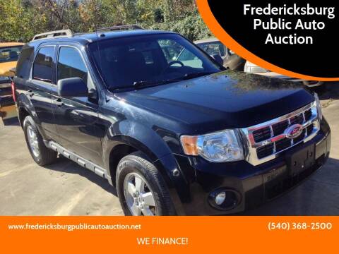 2009 Ford Escape for sale at FPAA in Fredericksburg VA