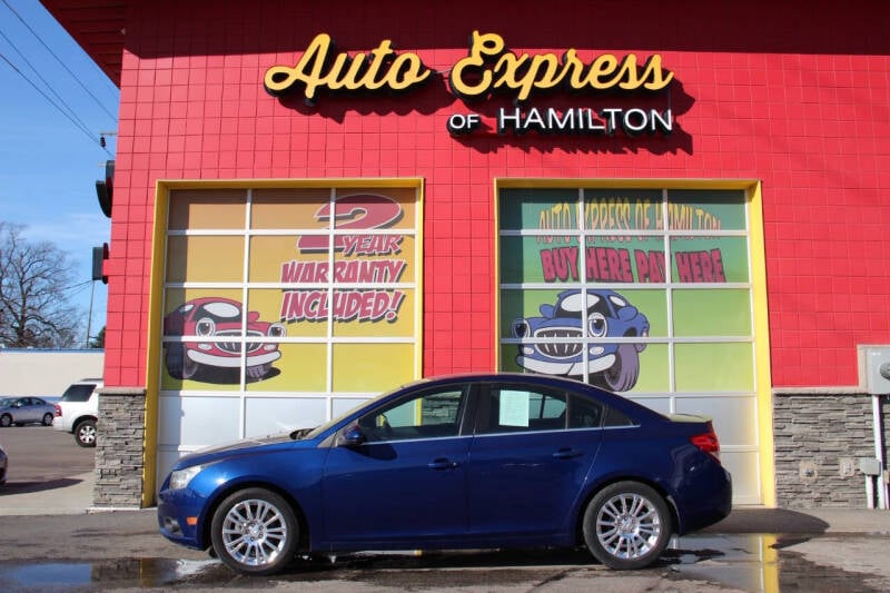 2013 Chevrolet Cruze for sale at AUTO EXPRESS OF HAMILTON LLC in Hamilton OH