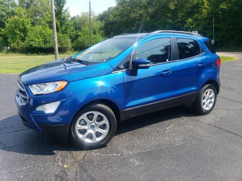 2020 Ford EcoSport for sale at Depue Auto Sales Inc in Paw Paw MI
