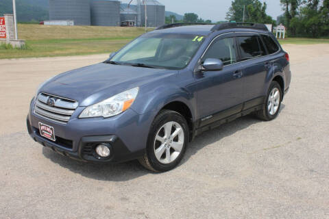 2014 Subaru Outback for sale at Apple Auto in La Crescent MN