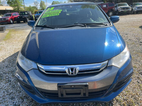 2013 Honda Insight for sale at B & B Auto Sales in Burlington NC