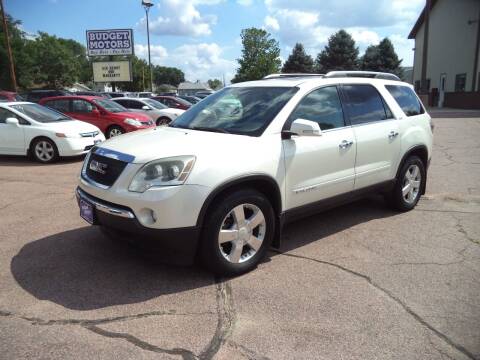 2008 GMC Acadia for sale at Budget Motors - Budget Acceptance in Sioux City IA