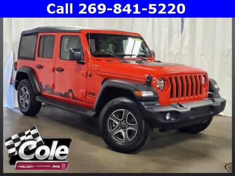 2022 Jeep Wrangler Unlimited for sale at COLE Automotive in Kalamazoo MI