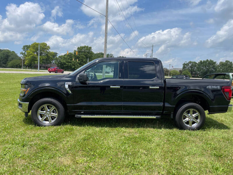Used 2024 Ford F-150 XLT with VIN 1FTFW3L82RKD29053 for sale in Daleville, IN