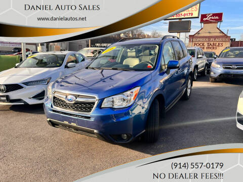 2016 Subaru Forester for sale at Daniel Auto Sales in Yonkers NY