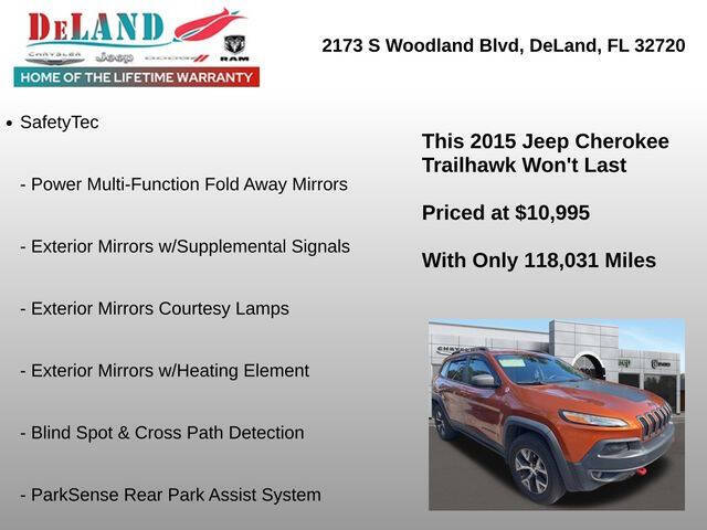 2015 Jeep Cherokee Trailhawk