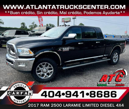 2017 RAM 2500 for sale at ATLANTA TRUCK CENTER LLC in Doraville GA