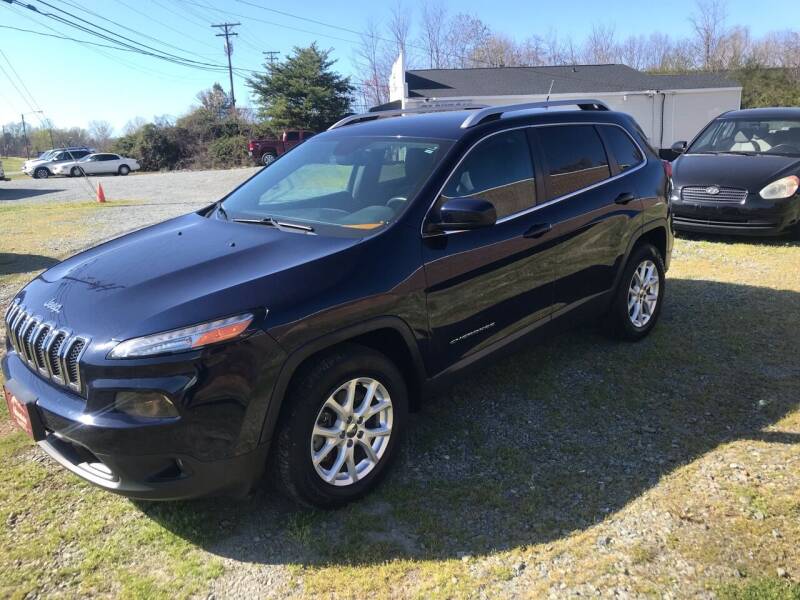 2014 Jeep Cherokee for sale at Clayton Auto Sales in Winston-Salem NC