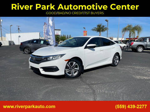 2016 Honda Civic for sale at River Park Automotive Center in Fresno CA