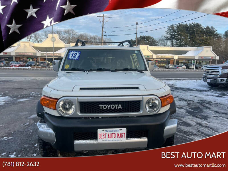 2012 Toyota FJ Cruiser for sale at Best Auto Mart in Weymouth MA