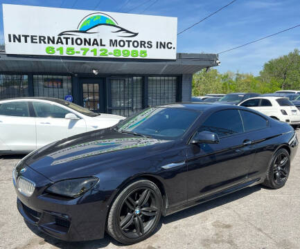 2014 BMW 6 Series for sale at International Motors Inc. in Nashville TN