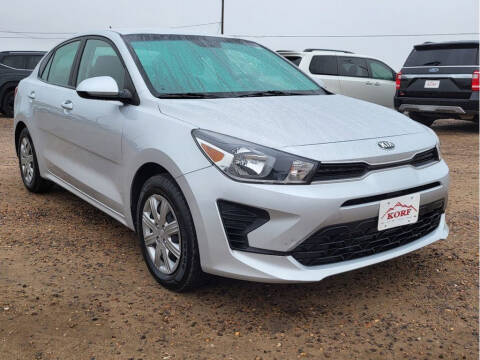 2021 Kia Rio for sale at Tony Peckham @ Korf Motors in Sterling CO