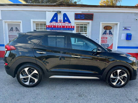 2017 Hyundai Tucson for sale at A&A Auto Sales llc in Fuquay Varina NC