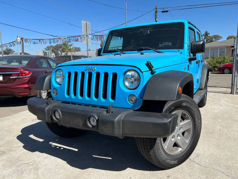 2018 Jeep Wrangler JK Unlimited for sale at Vtek Motorsports in El Cajon CA